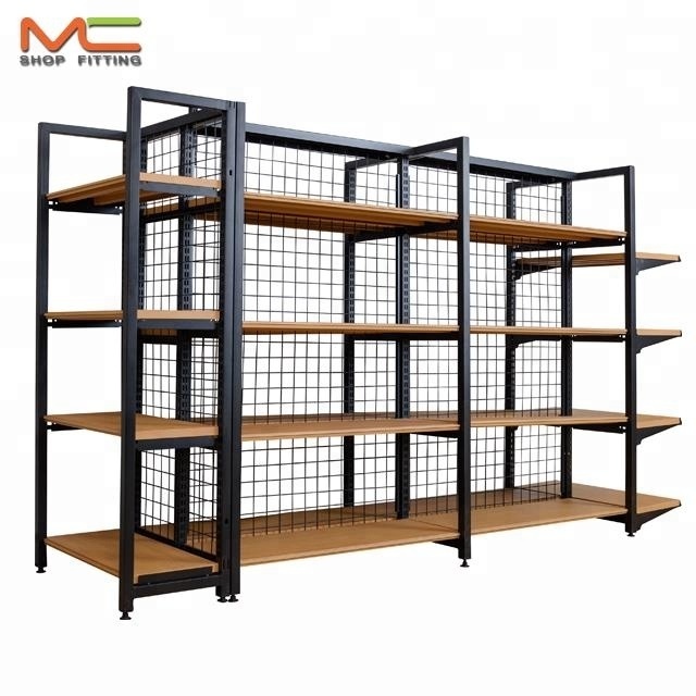 China factory gondola grocery store shelf used supermarket shelf with direct sales