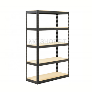 Industrial boltless storage rack garage shelving rivet shelving rack with z beam