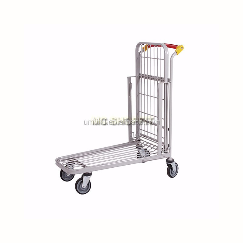 heavy duty slab warehouse trolley platform trolley