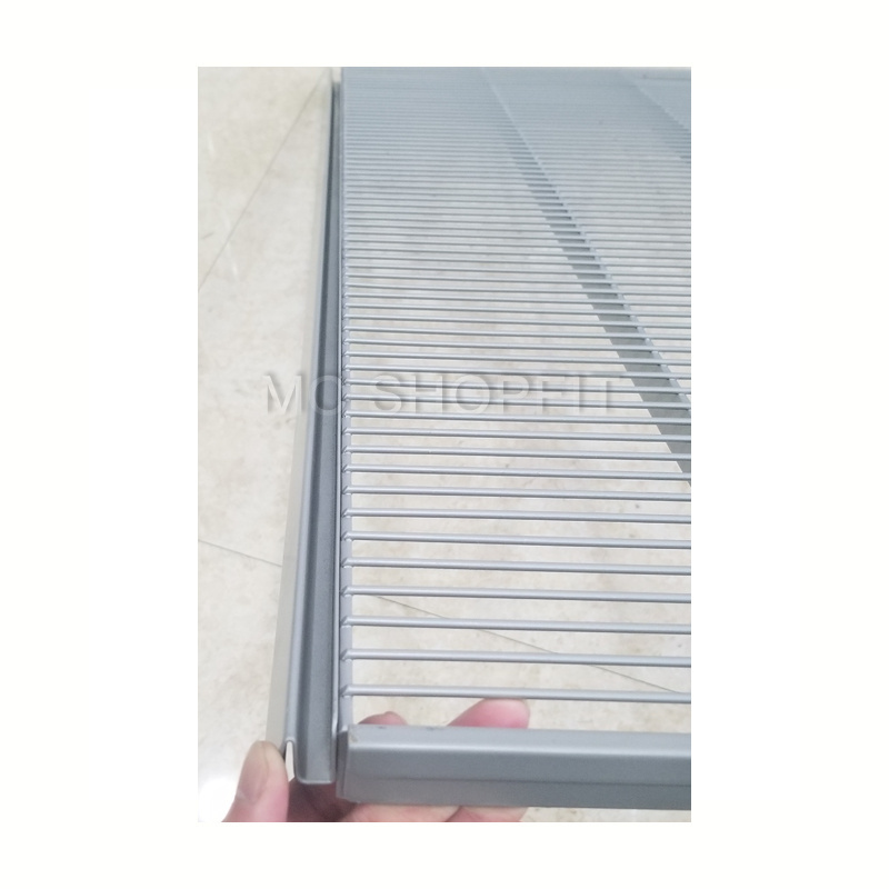 Retail commercial gondola supermarket shelving tegometall shelf for sale