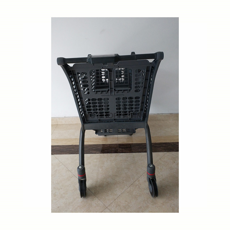 Portable carrier supermarket shopping trolley,grocery trolley bag cart,double 3 wheels shopping cart YK-Jade