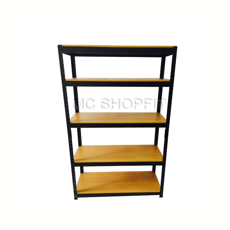 Industrial boltless storage rack garage shelving rivet shelving rack with z beam