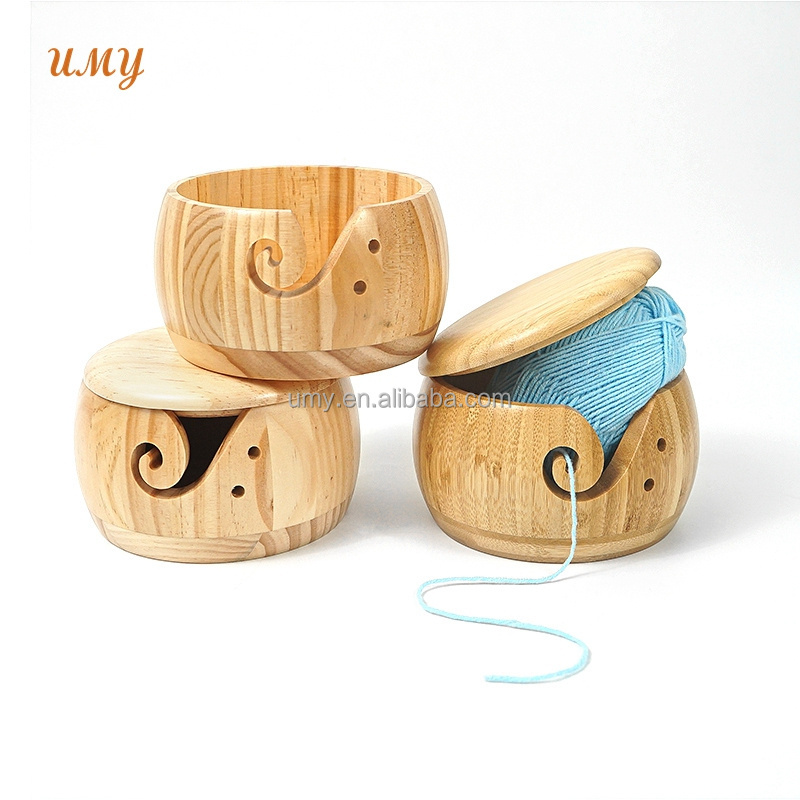 Yarn Bowl Crochet Storage Feeder Accesorios Or Crochet Accessories Portable Yarn Holder Dispenser For Crocheting