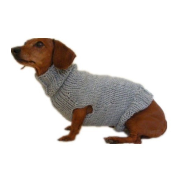 Navy Style Dog Knitwear with Pocket