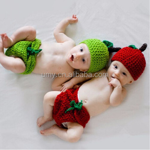 Halloween Pumpkin Newborn Crochet Baby Clothes