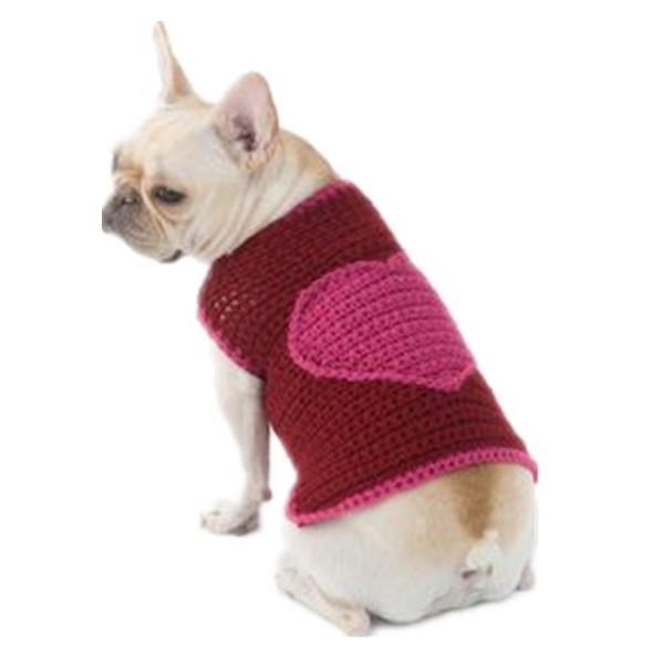 Navy Style Dog Knitwear with Pocket