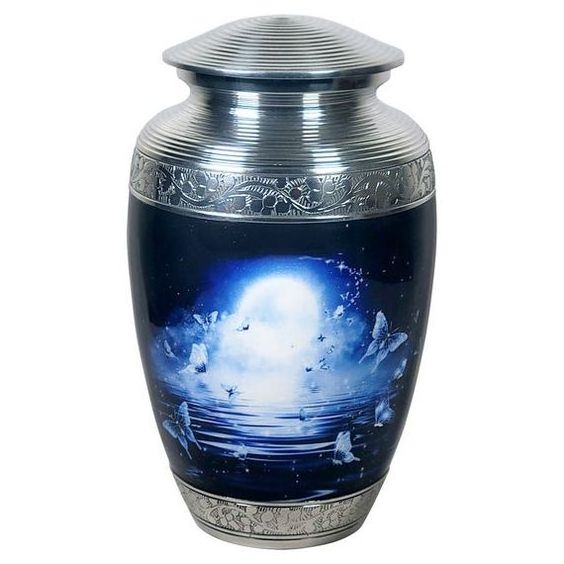 2023 New Collection Amazing Aluminum Cremation urn Designer Adults Cremation Urn Funeral Supplies Eco Friendly And Table Decor