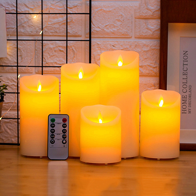 Hot Sale Flameless LED Candles Votive Electric Candle Battery Remote Operated LED Smoke Free Candle for Wedding,Party,Bedroom