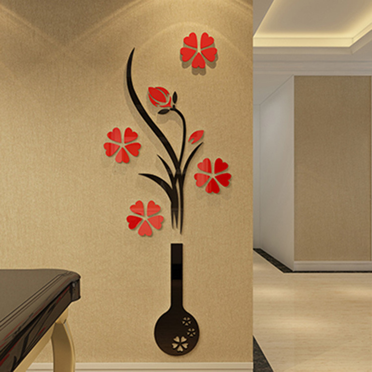 Exquisite 3d acrylic background three-dimensional wall stickers 3d home wallpaper