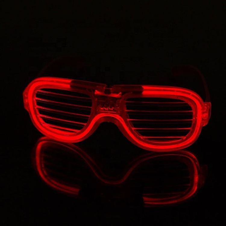 Wholesale  fashion party light up led glasses with party and Various holiday glasses light in the dark party gift