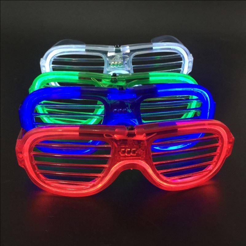 Wholesale  fashion party light up led glasses with party and Various holiday glasses light in the dark party gift