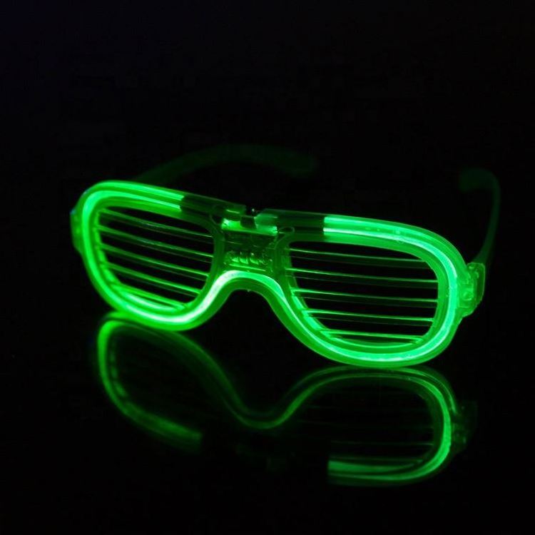 Wholesale  fashion party light up led glasses with party and Various holiday glasses light in the dark party gift