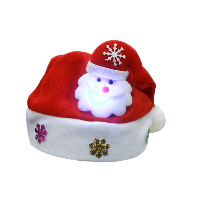 Christmas Decorations Christmas Adult Children Red Santa Hat