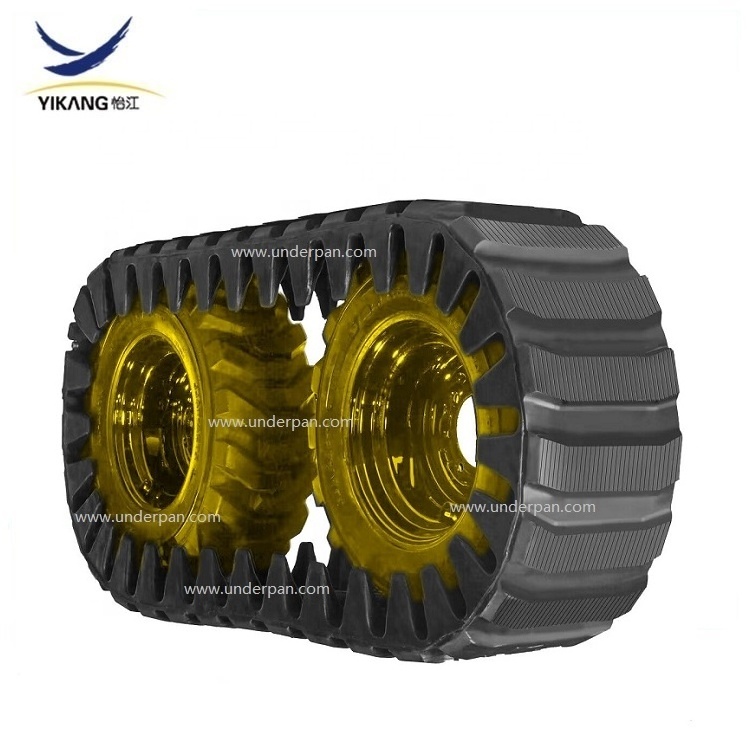 Over the tire skid steer rubber tracks for S220 S250 S300 825 843 853 863 873 943 953 skid steer loader