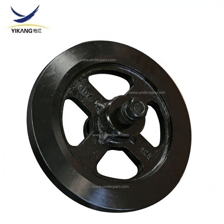 Morooka rubber track for crawler track dumper undercarriage parts MST800 track roller MST1500 idler MST2200 sprocket top roller