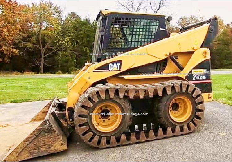 rubber tracks Over the tires for skid steer loader 390x152.4x30 (12x6x30) by Yijiang company