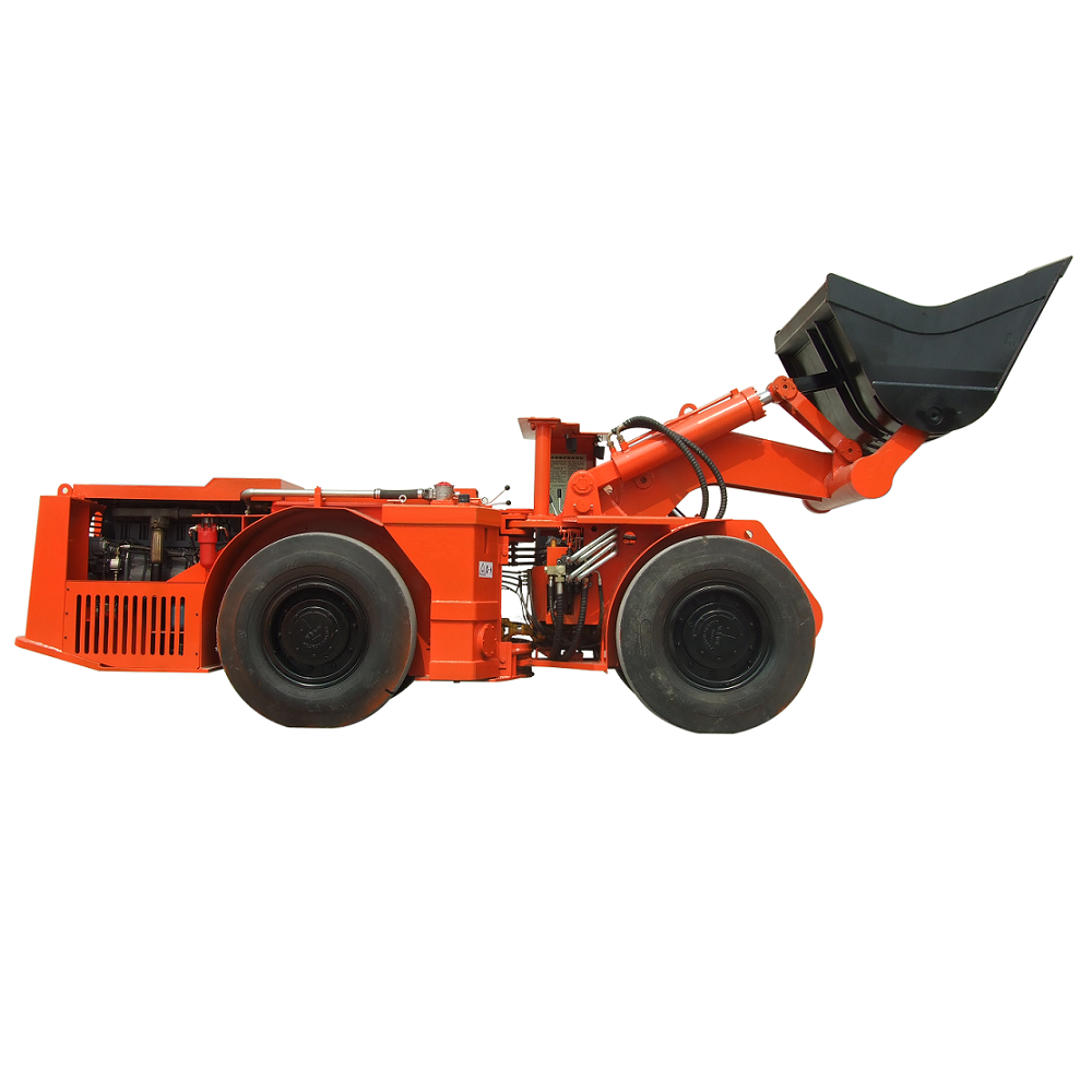 4 ton Wheel mucking loader underground tunneling lhd loader