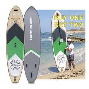 UICE Heated PVC Drop Stitch Waterplay Surfing Stand Up Sup Boards 330 Cruiser Inflatable Paddle  Board For SUP Paddling