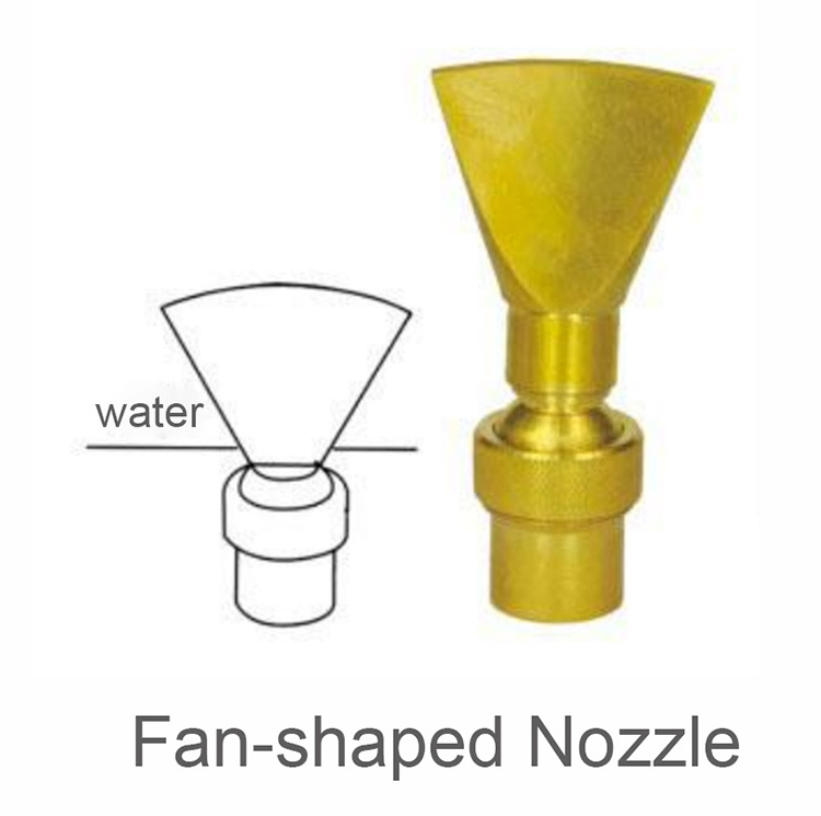 Factory Supply Dancing Fountain foam nozzle stainless steel brass fountain nozzle plastic for fountain in india