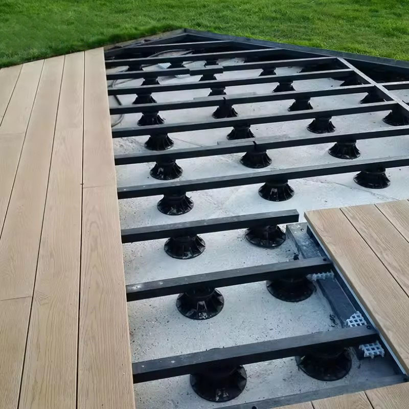 ABS Adjustable Plastic Paver Pedestal joist decking Support Using For porcelain tiles