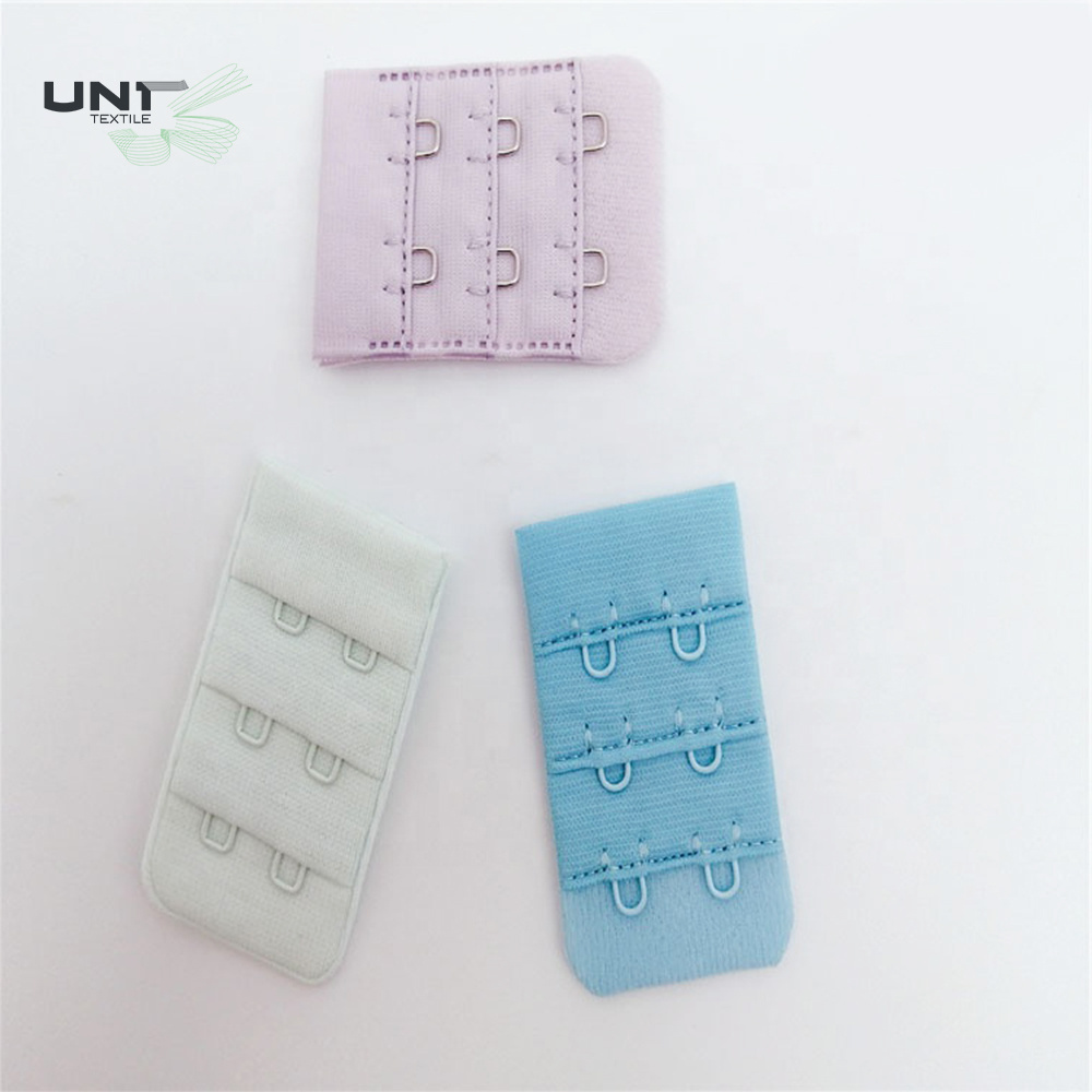 Eco-friendly Recycled Reusable Bra hook and eye Nylon Invisible Bra Accessories Hooks Bra Back Extender