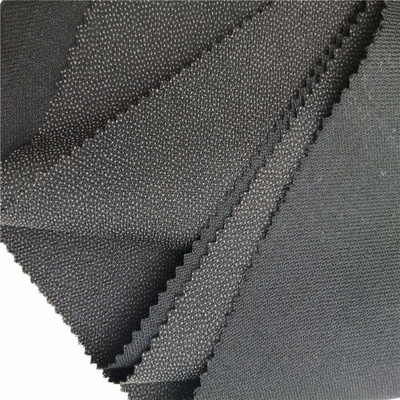 Good Quality Polyester Broken PA PES Twill Weave Interlining Woven Fusible Lining for Suit