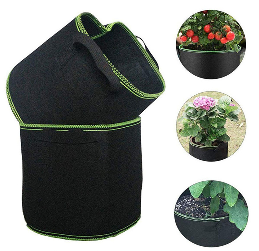 1 Gallon non woven  Fabric Plant Grow Bags non woven Grow Pots bag for Sale