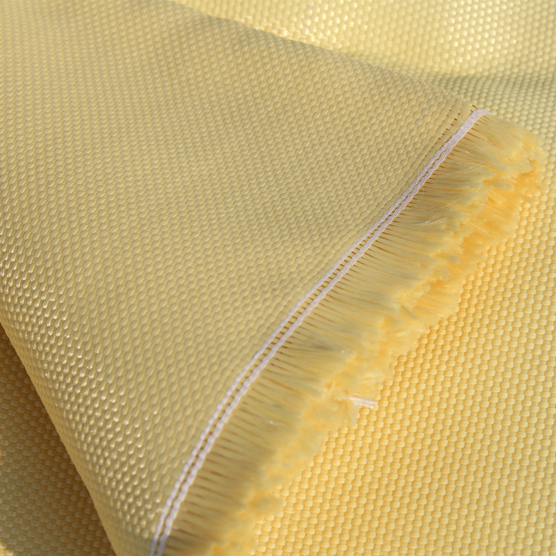 Custom 60g-460g Kevlar aramid fiber fabric woven kevlar explosion-proof and high temperature resistant aramid fabric