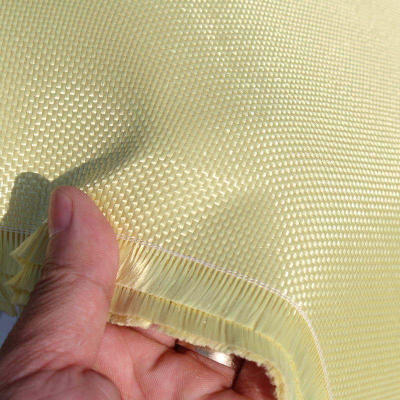 Custom 60g-460g Kevlar aramid fiber fabric woven kevlar explosion-proof and high temperature resistant aramid fabric