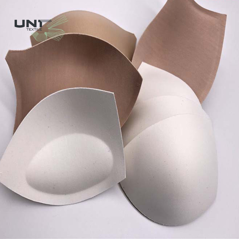 Eco-friendly Sponge removable half push up bra cup foam bikini underwear bra inserts sexy invisible bra pads