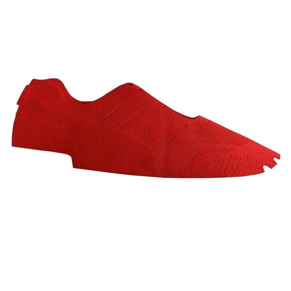 Customized China manufacturer fabric material vamp shoes upper