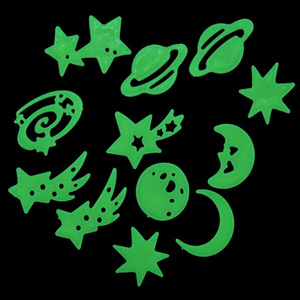 The stars luminous stickers fluorescent decorative stickers children room dormitory