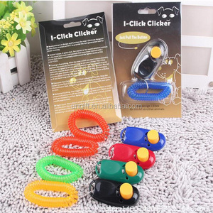 Pet Dog Training Supplies Trainer Cat Dog Toys Click Button Clicker Training Whistle Equipment Accessories