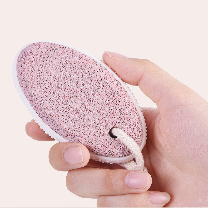 Hot Selling Reusable Foot Pumice Sponge Stone Remover Oval Shape Feet Foot Callus Remover Deadskin Foot Callus Remover Stone