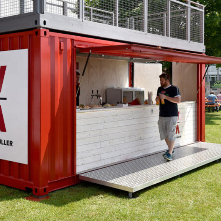 20ft Movable Shipping Container Shops For Sale Bar Container Mobile Coffee Shop Contains House Prefab House Prefabricated