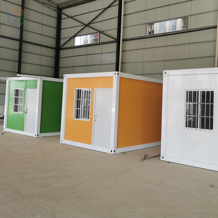 Prefab Modular House Mobile 20ft Detachable Container Office and Tiny House with one bedroom for sale