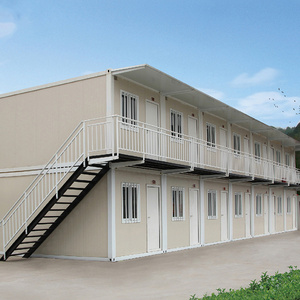 Factory Low Price Prefab China Modular 2 storey  quick installation tiny   Container House For Sale