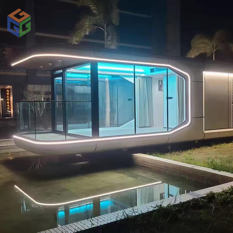 manufacture mobile space capsule house container house capsule prefab home for living