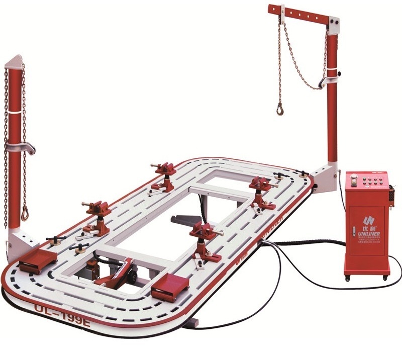 CAR COLLISION REPAIR FRAME MACHINE / AUTO BODY CHASSIS PULLING BENCH