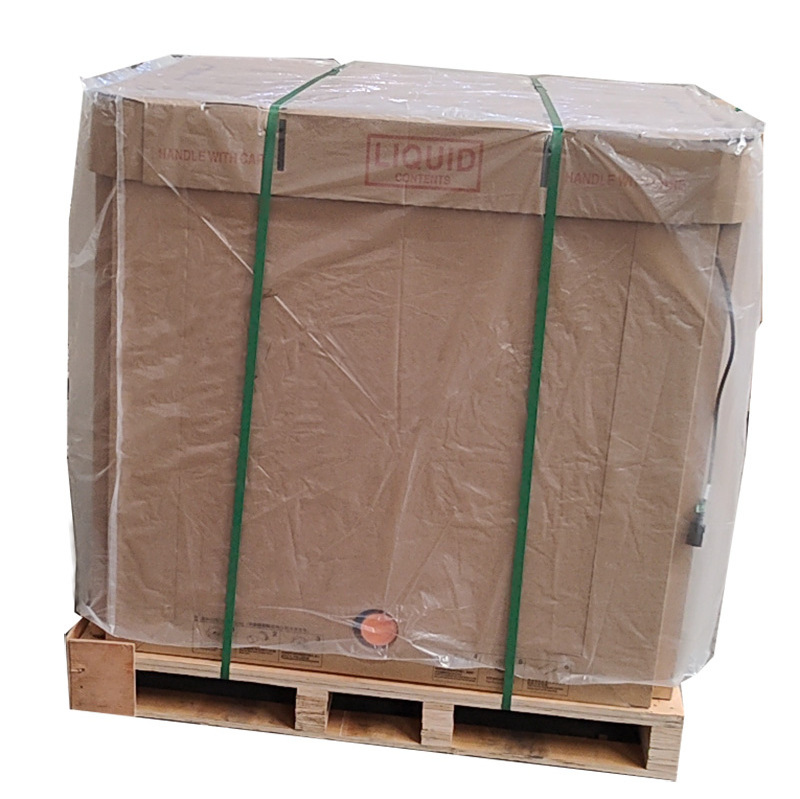 Recycled 1 ton water storage packing box bulk containers paper ibc tank with liner for liquid