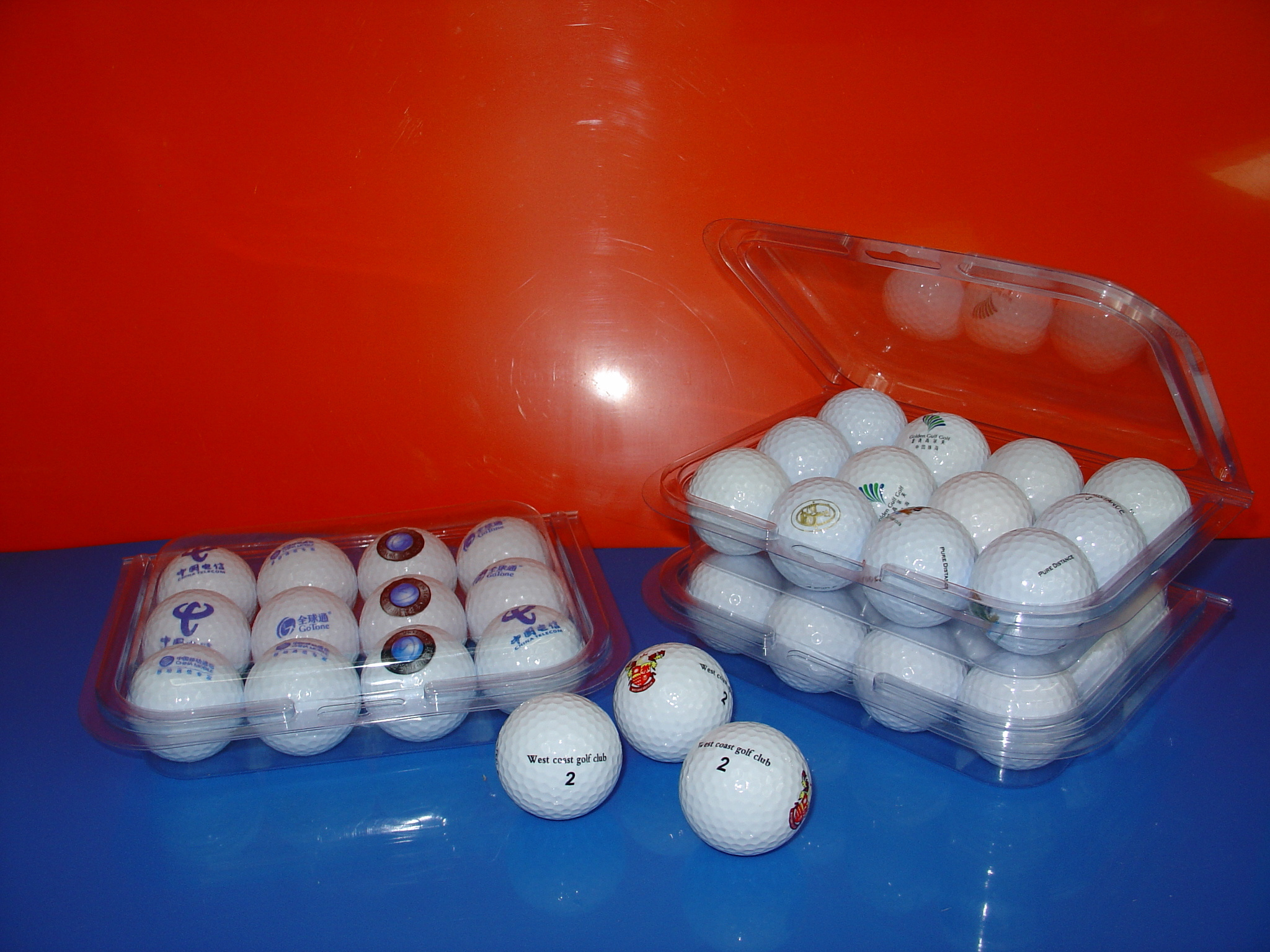 Blister Packaging Box for golf balls