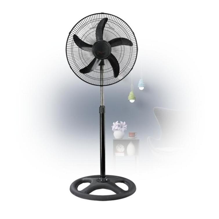 Uni Right OEM Ox standing fan with traditional wheel base and oscillation function