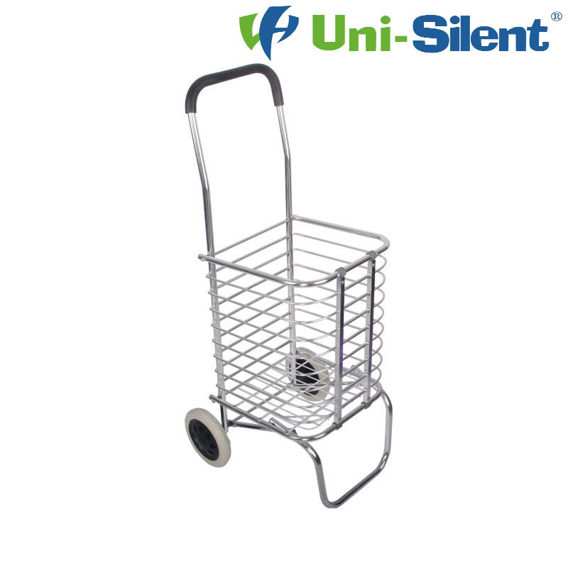 Uni-Silent Portable Grocery Supermarket Shopping Foldable Trolley For The Elderly Carry Folding Hand Trolley Cart FST40