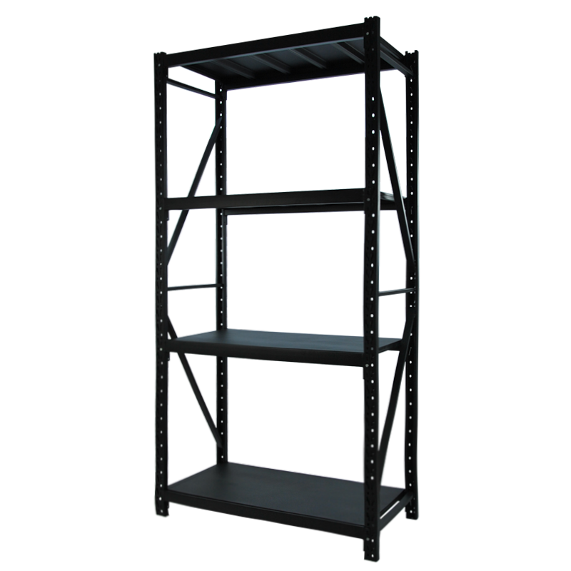 Uni-Silent Heavy Duty Type 4-Tier Industrial Shelving Rack Storage Rack Adjustable Metal Shelving Rack HJG-206