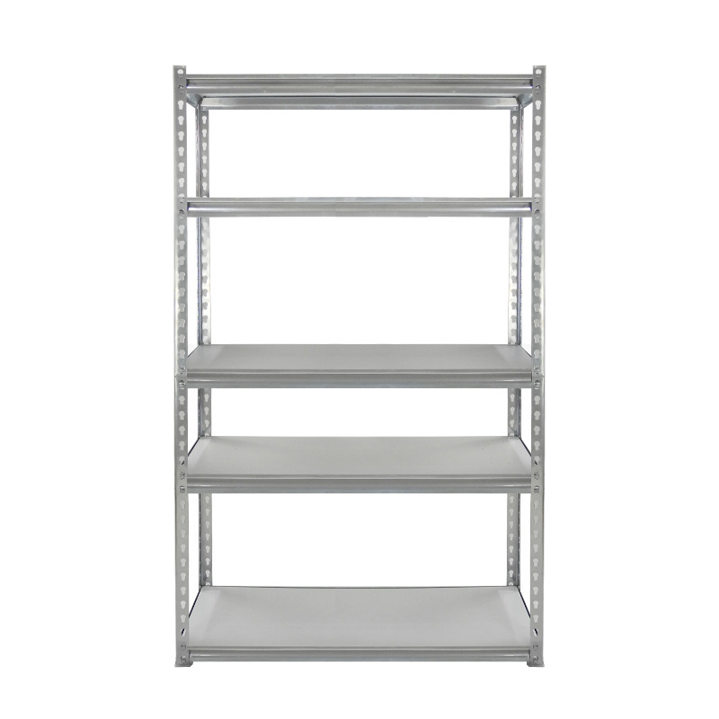 5 Tier Cheap Light Duty Warehouse Rack Metal Storage Shelf Grocery Rack Commercial Metal Storage Shelf For Warehouse ZW-ZY5A