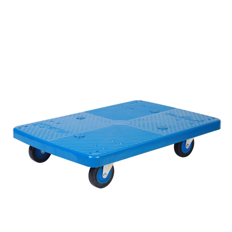 Uni-Silent 150kgs Plastic Multi-function 4 Swivel Wheels Moving Dolly Trolley Rolling Cart PLA150Y-DL