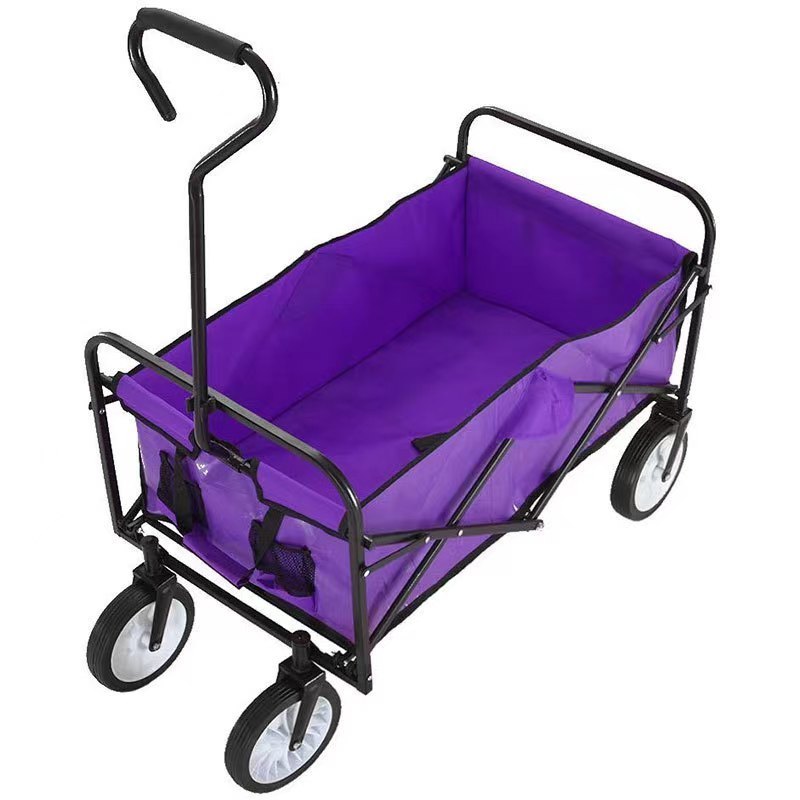 Foldable Trolley Utility Folding Camping Cart Wholesale Outdoor Camping Collapsible Kids Beach Garden Wagon on FW80