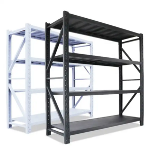 Uni-Silent 4 Layers Storage Shelf Move Free Long Span Beam Design Heavy Duty Warehouse Shelving  Steel Rack HJG-205