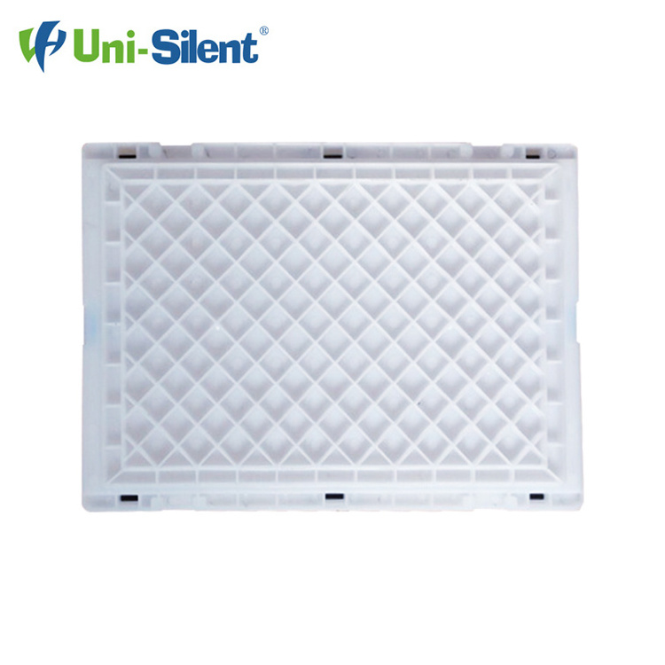 Uni-Silent 20L Volume 100% New PP Transparent Folding Plastic Storage Box TX362627W