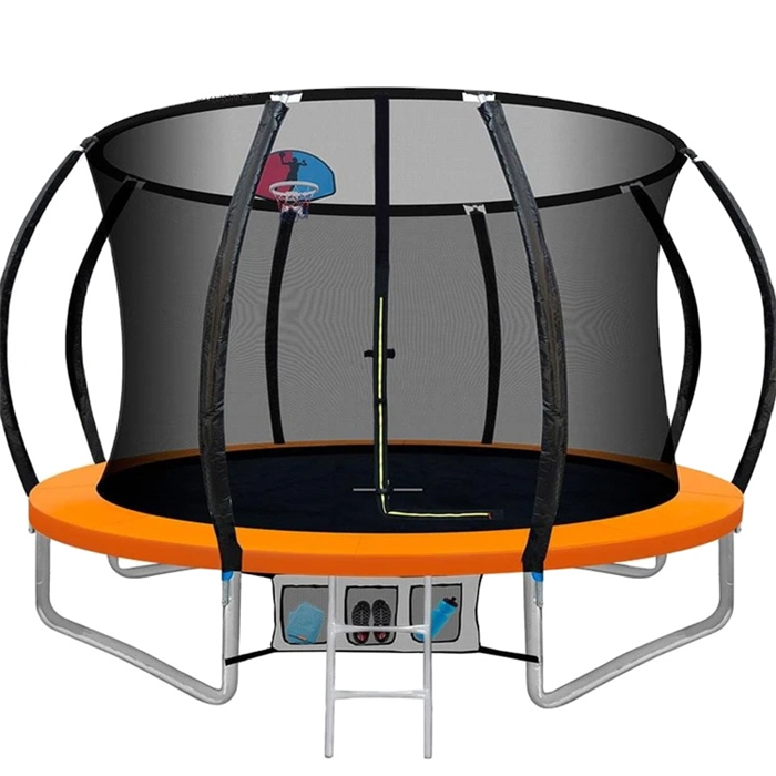 Outdoor Trampoline for Kids, Jumping Trampoline 10ft 12ft 14ft with Safety Net